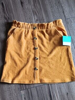 NWT 70s Vintage Corduroy Mini Skirt